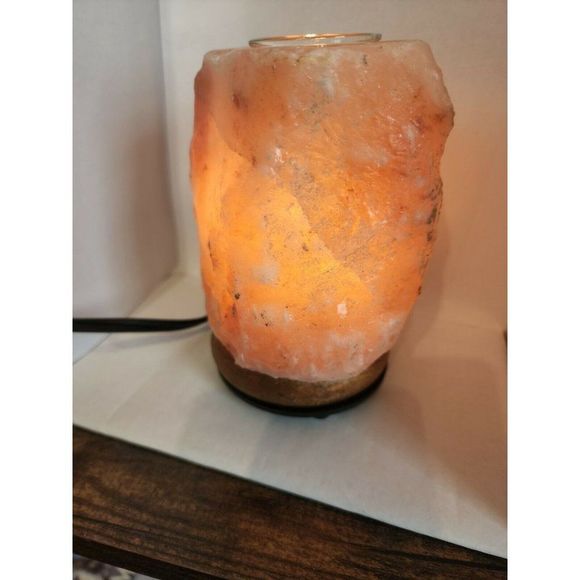 Orange Salt Lamp  - Picture 5 of 12